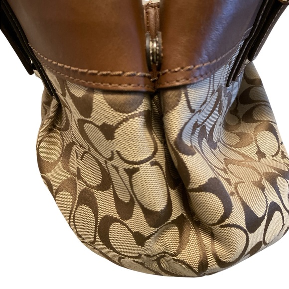 Coach Soho Signature Canvas & Leather Tote Bag F13742 | Like New + Dust Bag - Picture 11 of 13